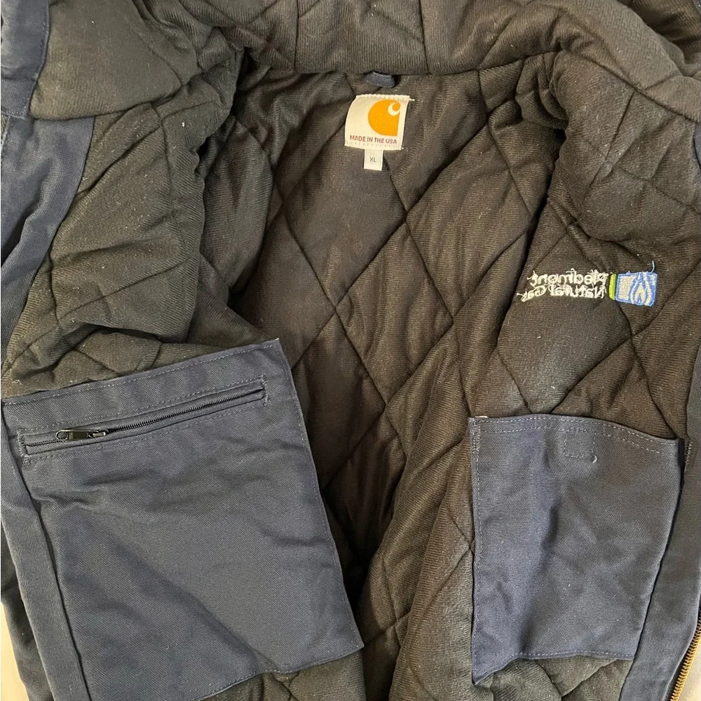 Carhartt Navy Blue‎ Hooded Jacket